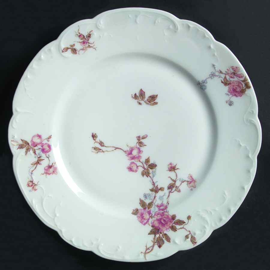 Schleiger 266B Dinner Plate by Haviland-1