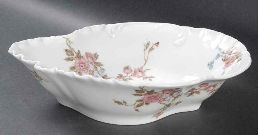 Schleiger 266B 10" Oval Vegetable Bowl by Haviland-1