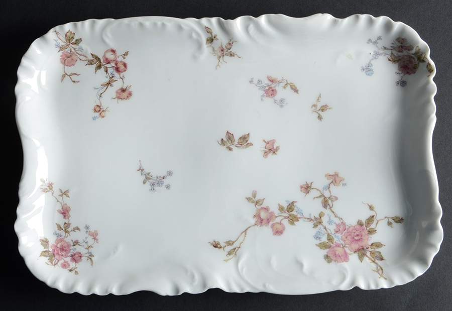 Schleiger 266B 12" Rectangular Serving Platter by Haviland-1