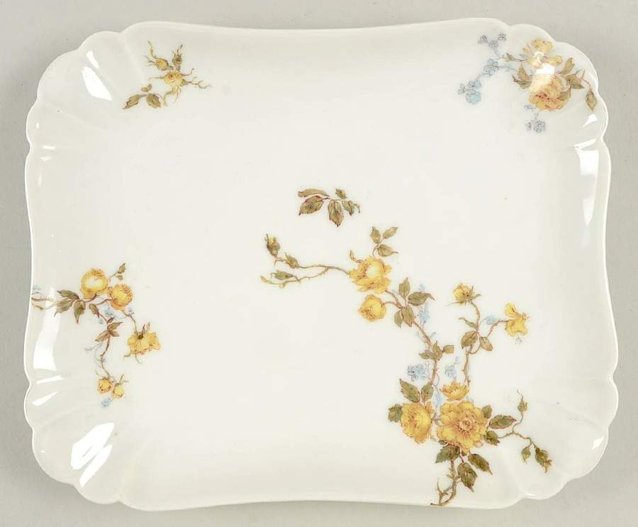 Schleiger 266e 9" Rectangular Serving Platter by Haviland-1