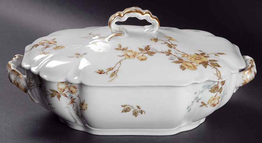 Schleiger 266e Oval Covered Vegetable by Haviland-1