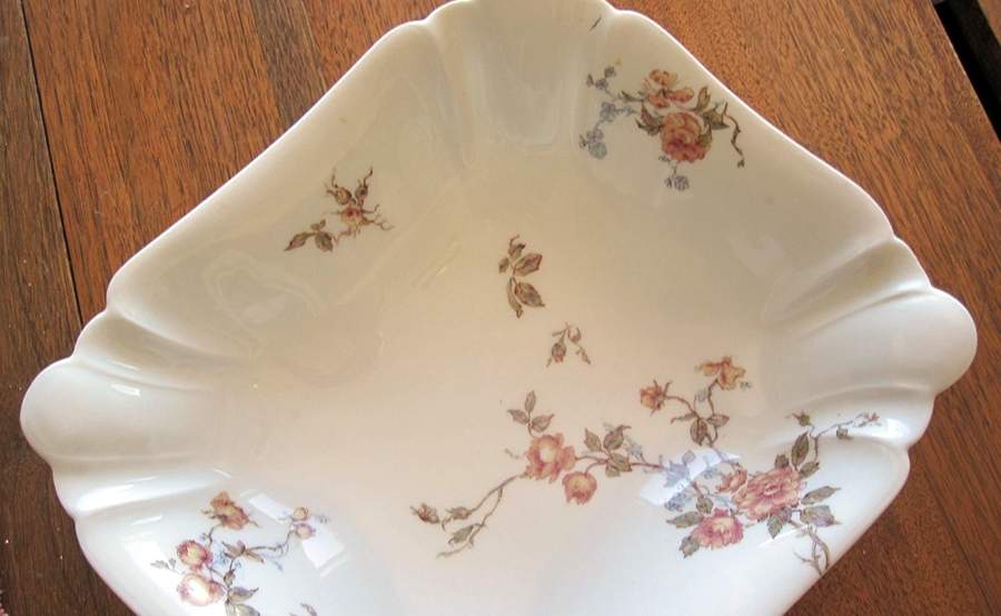Schleiger 266h 9" Square Vegetable Bowl by Haviland-1