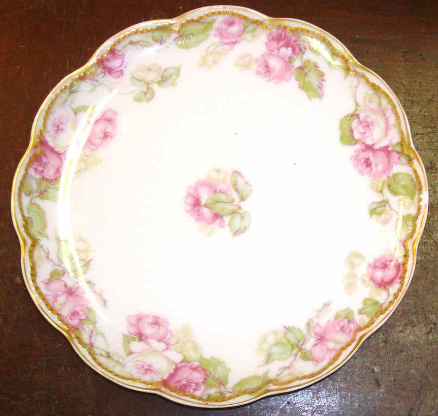 Schleiger 267f Coupe Salad Plate by Haviland-1
