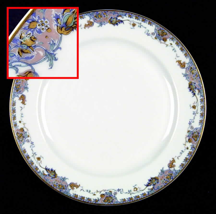 Schleiger 268a Dinner Plate by Haviland-1
