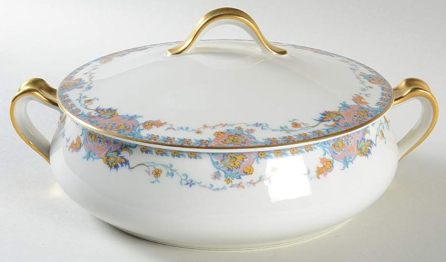 Schleiger 268a Round Covered Vegetable by Haviland-1