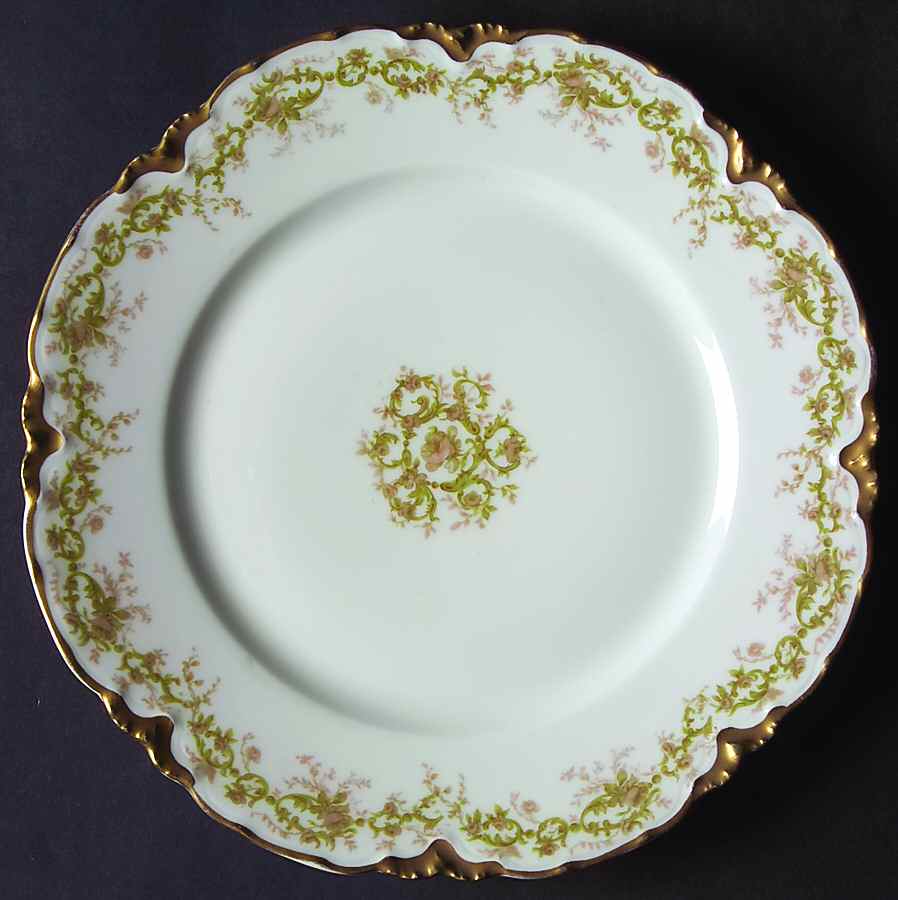 Schleiger 269 Luncheon Plate by Haviland-1
