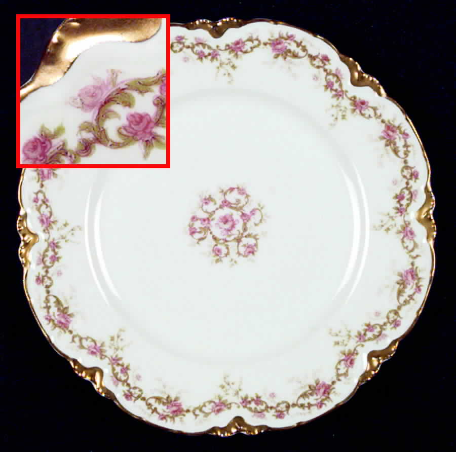 Schleiger 269a Luncheon Plate by Haviland-1