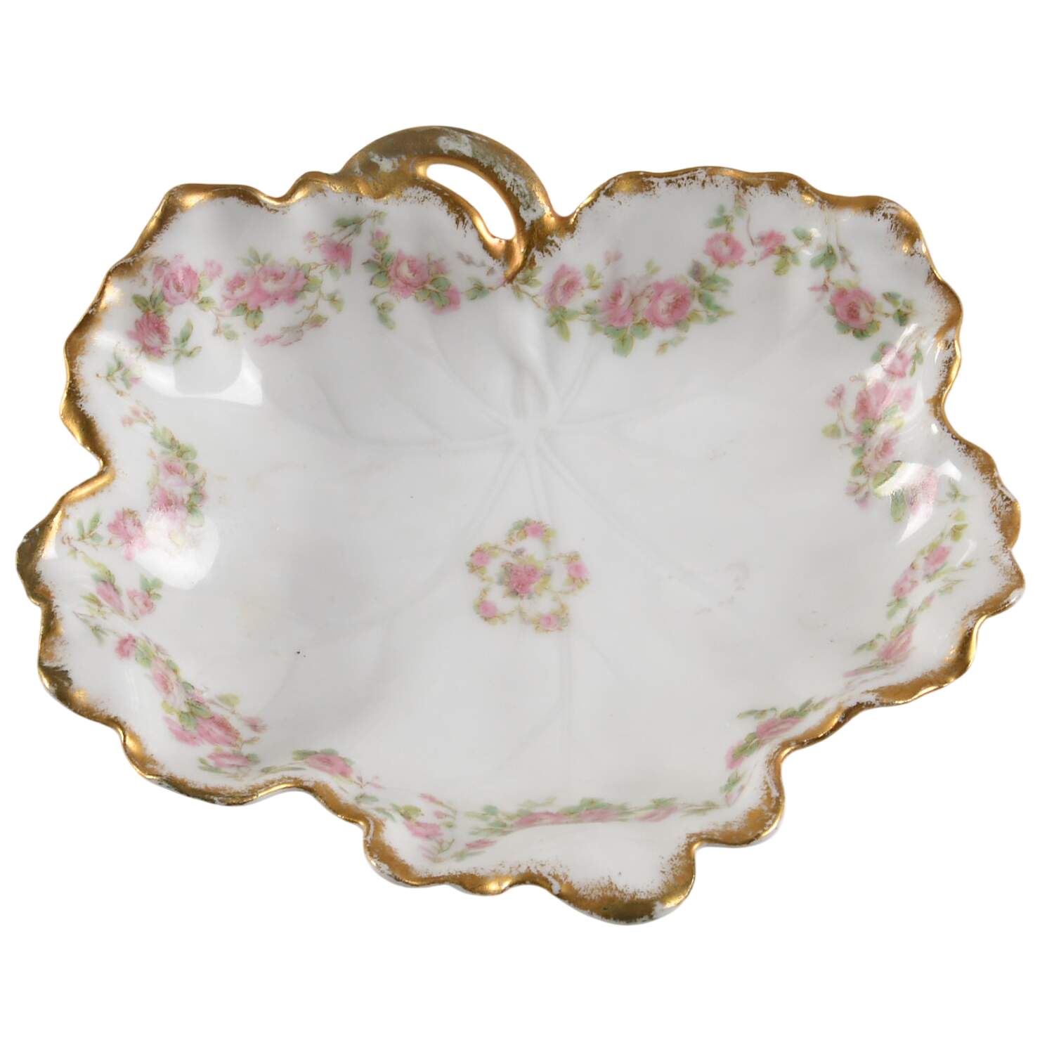 Schleiger 270 Leaf Shaped Dish by Haviland-1