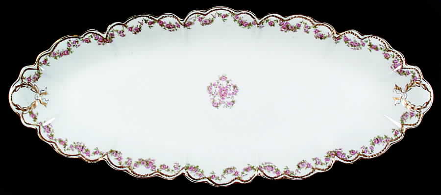 Schleiger 270 24" Fish Platter by Haviland-1