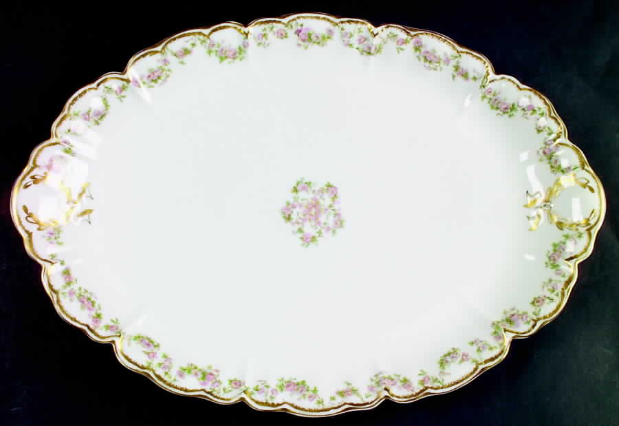 Schleiger 270 16" Oval Serving Platter by Haviland-1