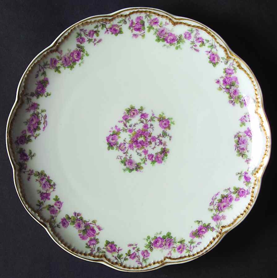 Schleiger 270 Coupe Salad Plate by Haviland-1