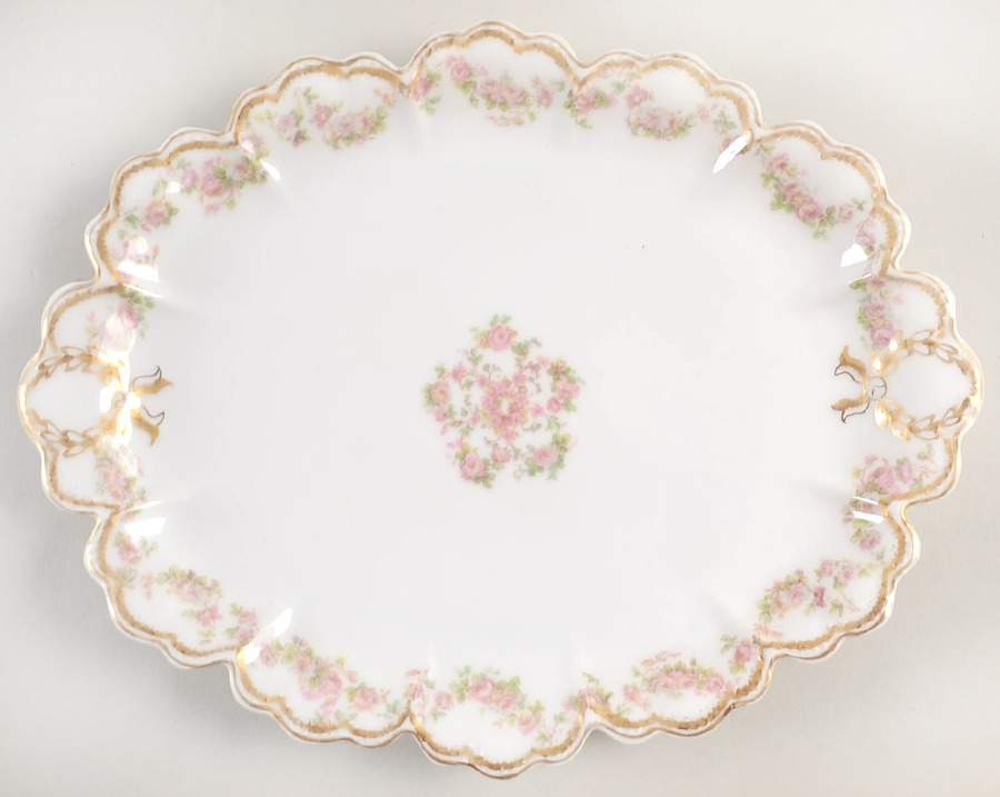 Schleiger 270 11" Oval Serving Platter by Haviland-1