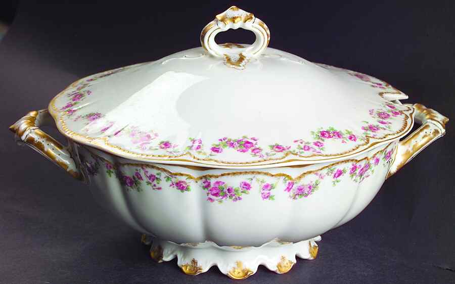 Schleiger 270A Tureen &  Lid by Haviland-1
