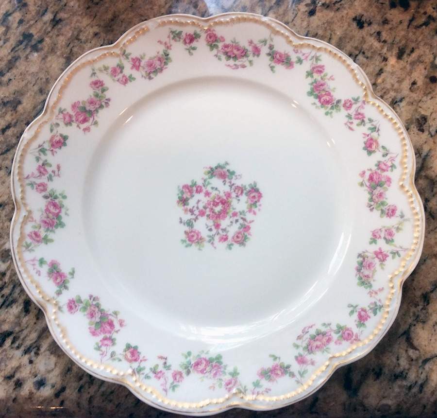 Schleiger 270A Luncheon Plate by Haviland-1