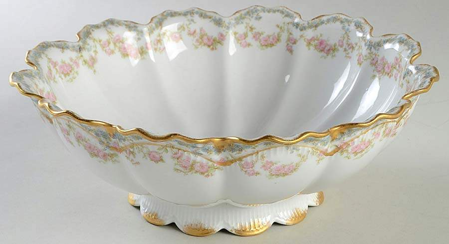 Schleiger 271A 10" Large Salad Serving Bowl by Haviland-1