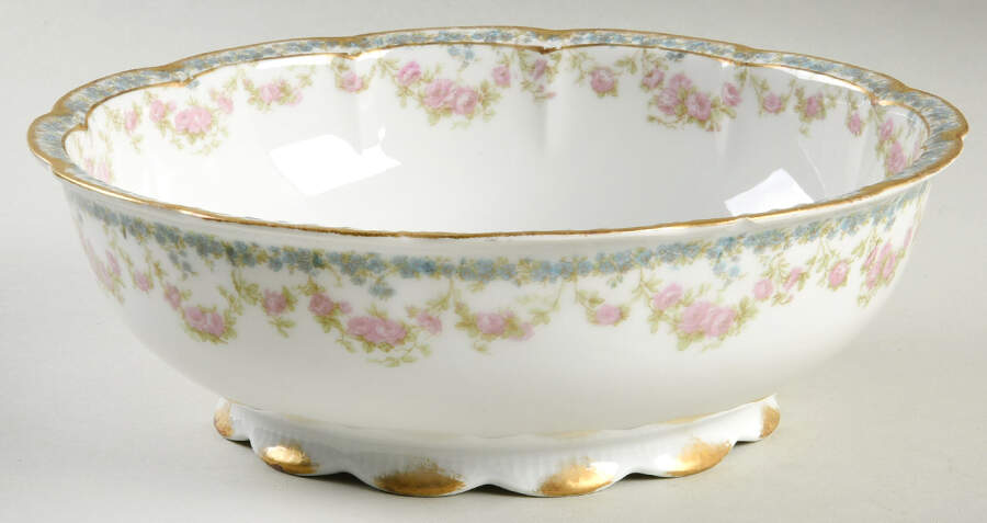 Schleiger 271A 9" Salad Serving Bowl by Haviland-1