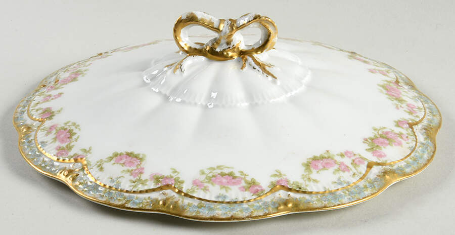 Schleiger 271A Lid for Round Vegetable by Haviland-1