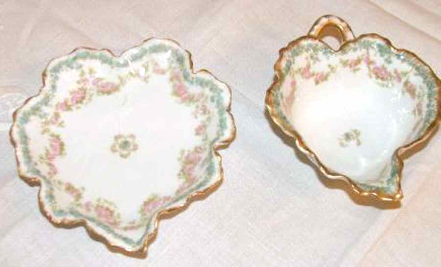Schleiger 271A Footed Cream Soup Bowl & Saucer Set by Haviland-1