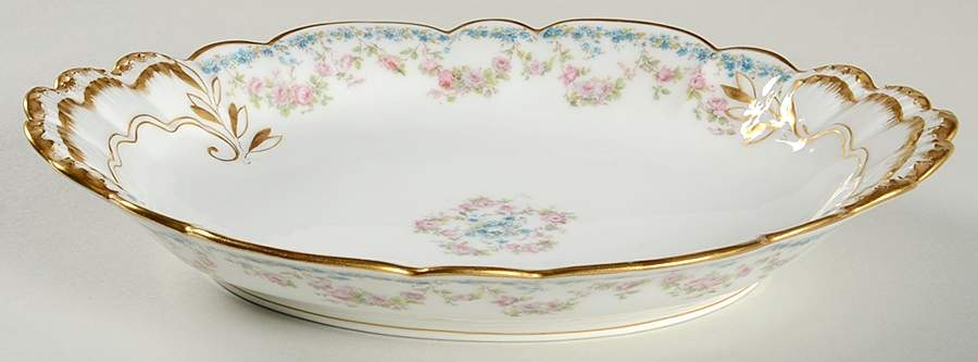 Schleiger 271C 11" Oval Vegetable Bowl by Haviland-1