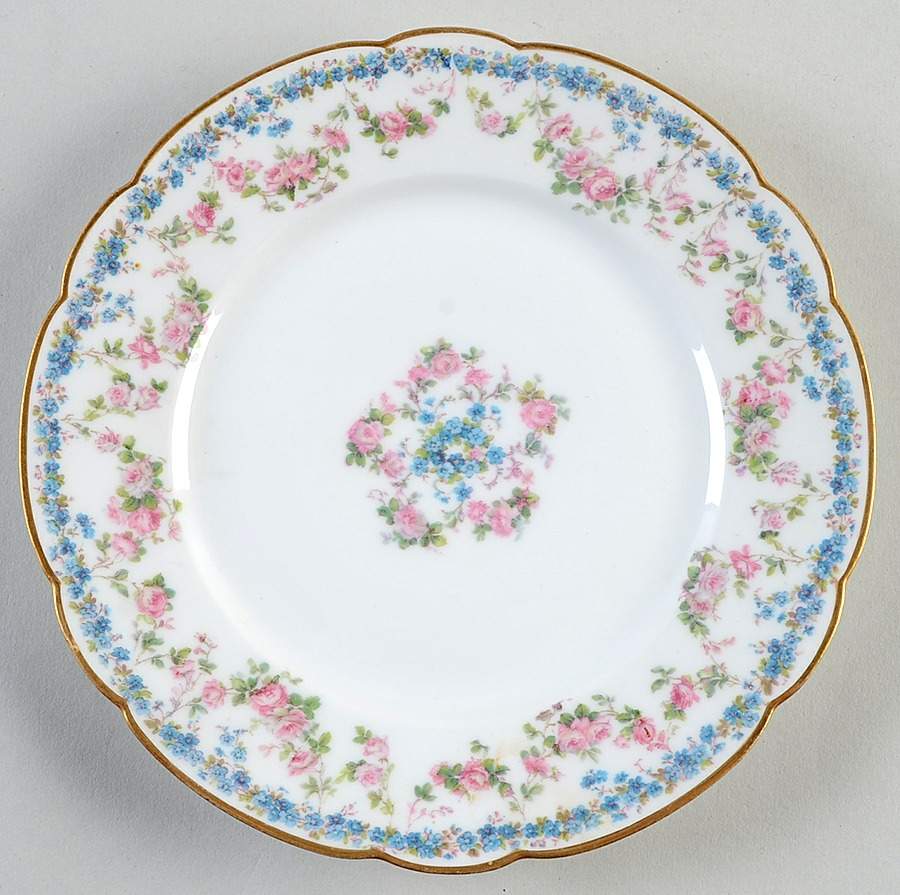 Schleiger 271C Salad Plate by Haviland-1