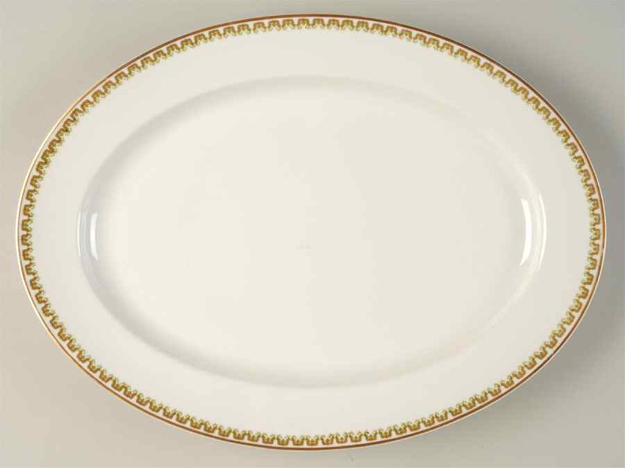 Schleiger 272 16" Oval Serving Platter by Haviland-1