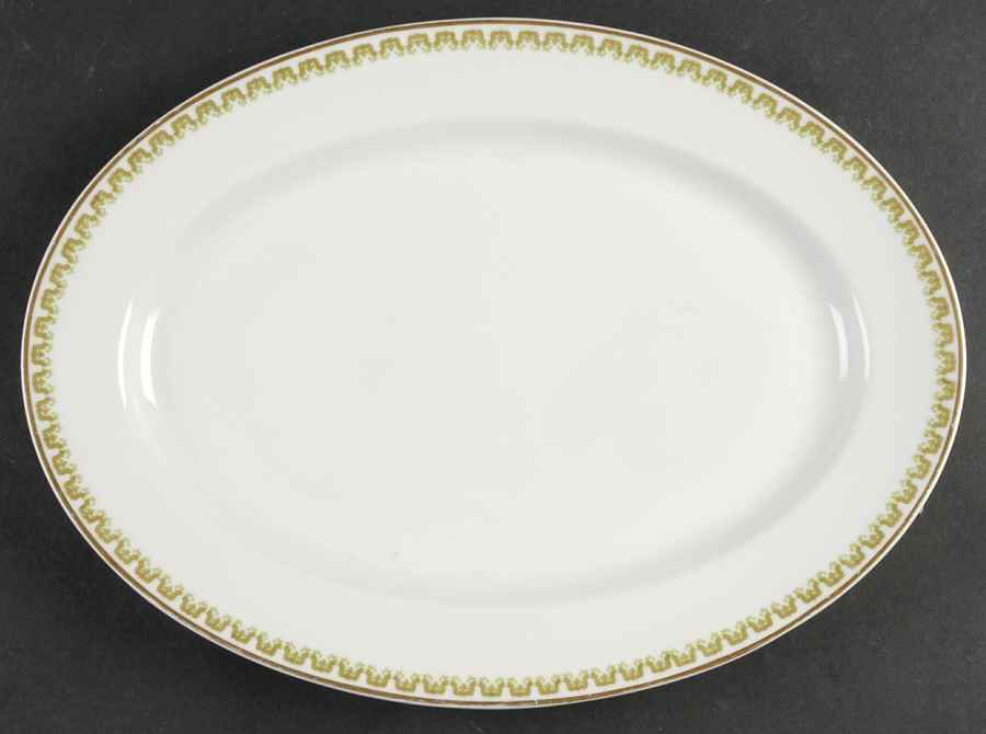 Schleiger 272 13" Oval Serving Platter by Haviland-1