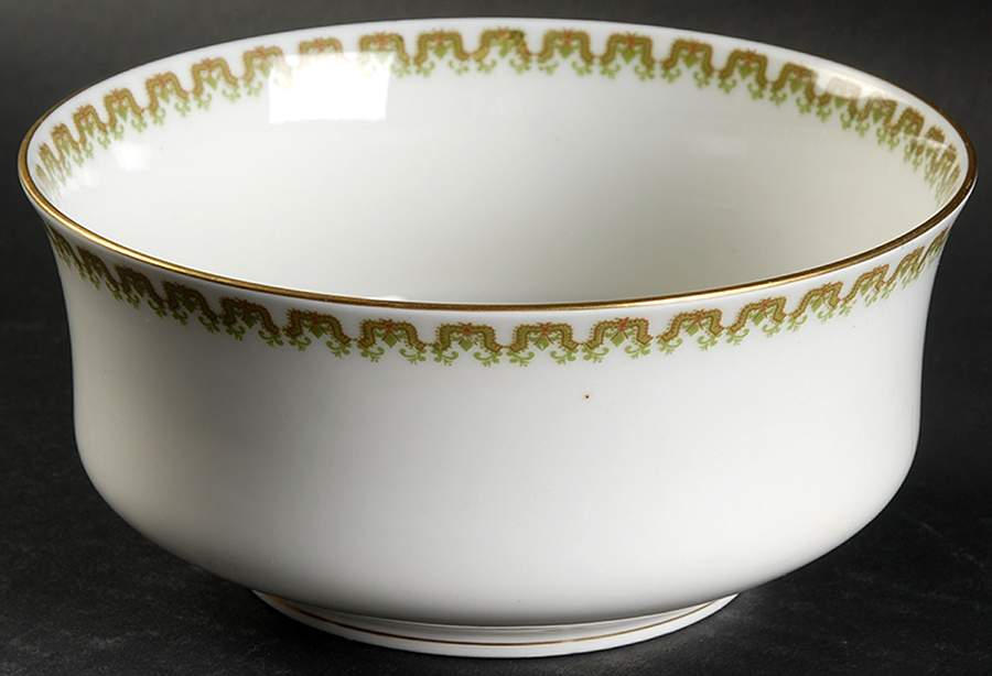 Schleiger 272 Cranberry Bowl by Haviland-1