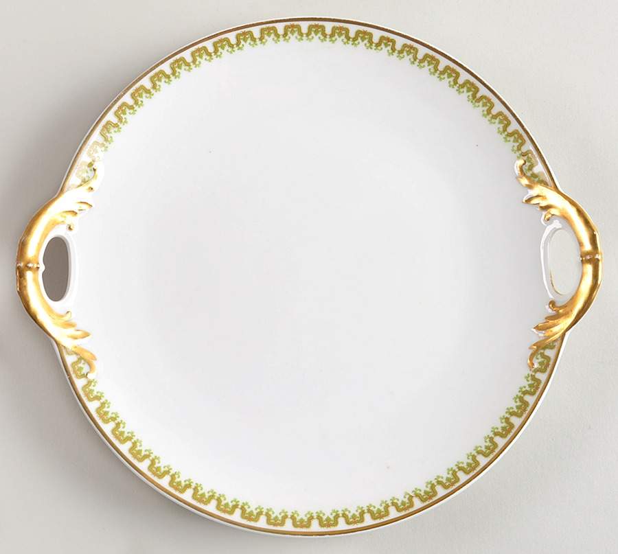 Schleiger 272 Handled Cake Plate by Haviland-1