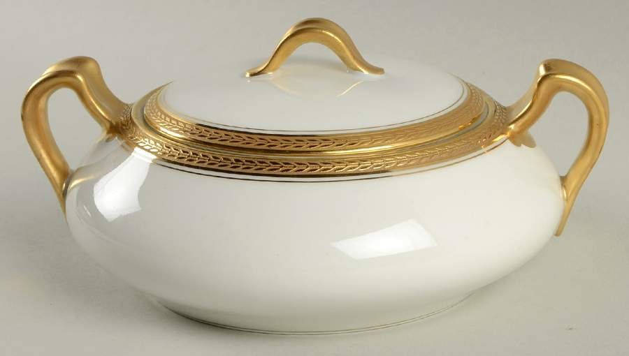 Schleiger 276 Sugar Bowl & Lid by Haviland-1