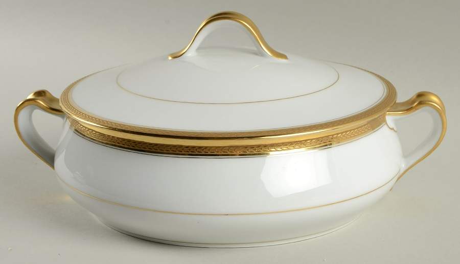 Schleiger 276 Round Covered Vegetable by Haviland-1