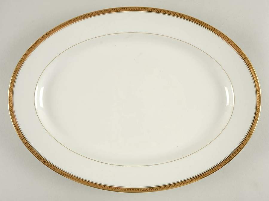 Schleiger 276 13" Oval Serving Platter by Haviland-1