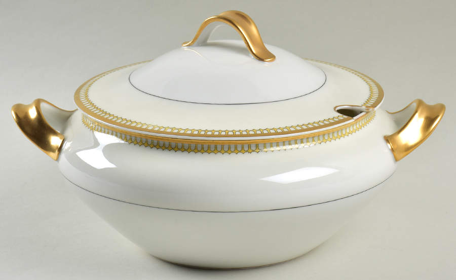 Schleiger 278 Tureen &  Lid by Haviland-1