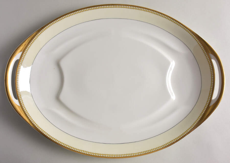 Schleiger 278 19" Oval Serving Platter by Haviland-1