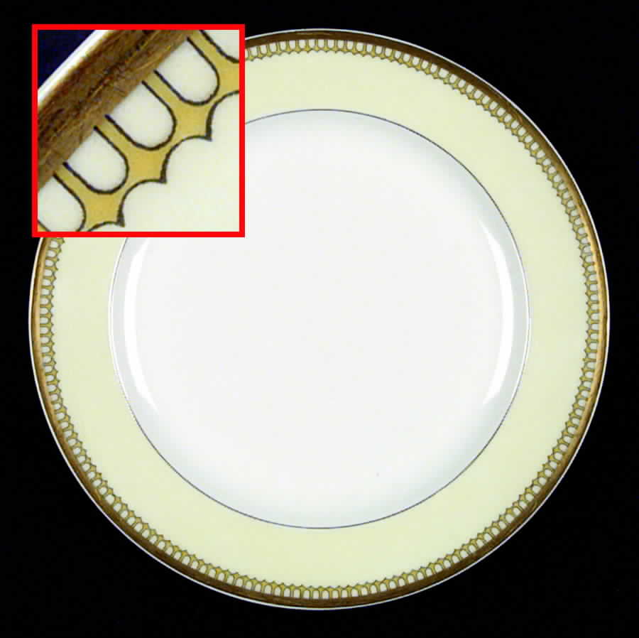 Schleiger 278 Dinner Plate by Haviland-1