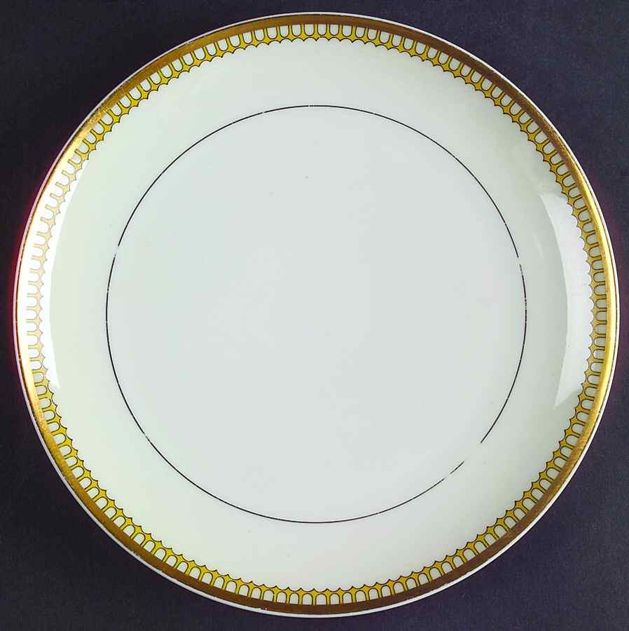 Schleiger 278 Coupe Salad Plate by Haviland-1