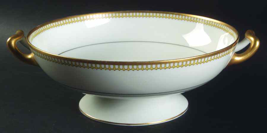 Schleiger 278A Round Compote (Height X Width) by Haviland-1