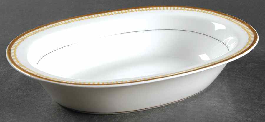 Schleiger 278A 10" Oval Vegetable Bowl by Haviland-1