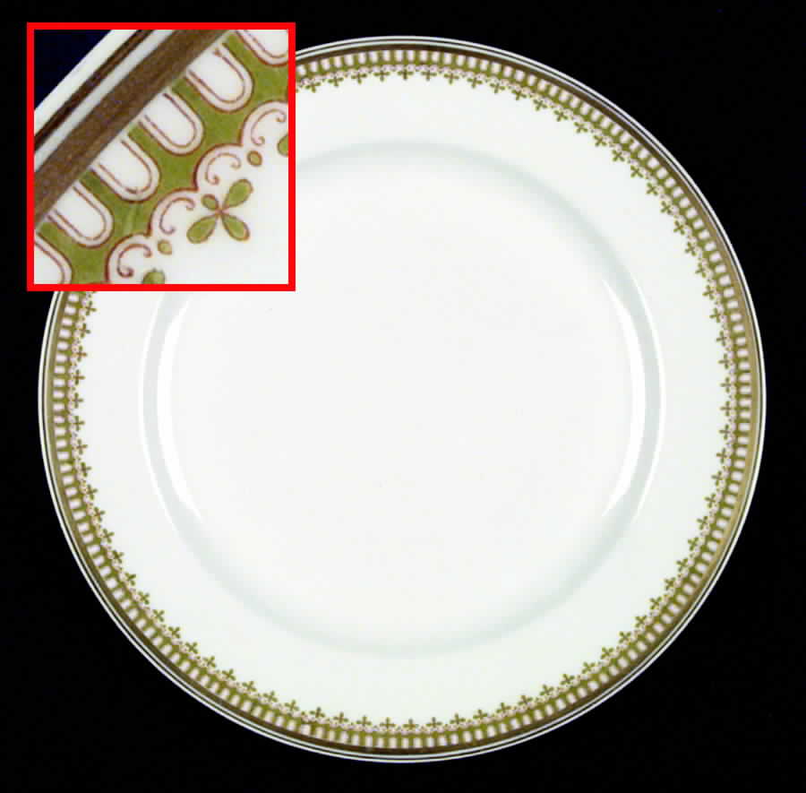 Schleiger 279 Dinner Plate by Haviland-1