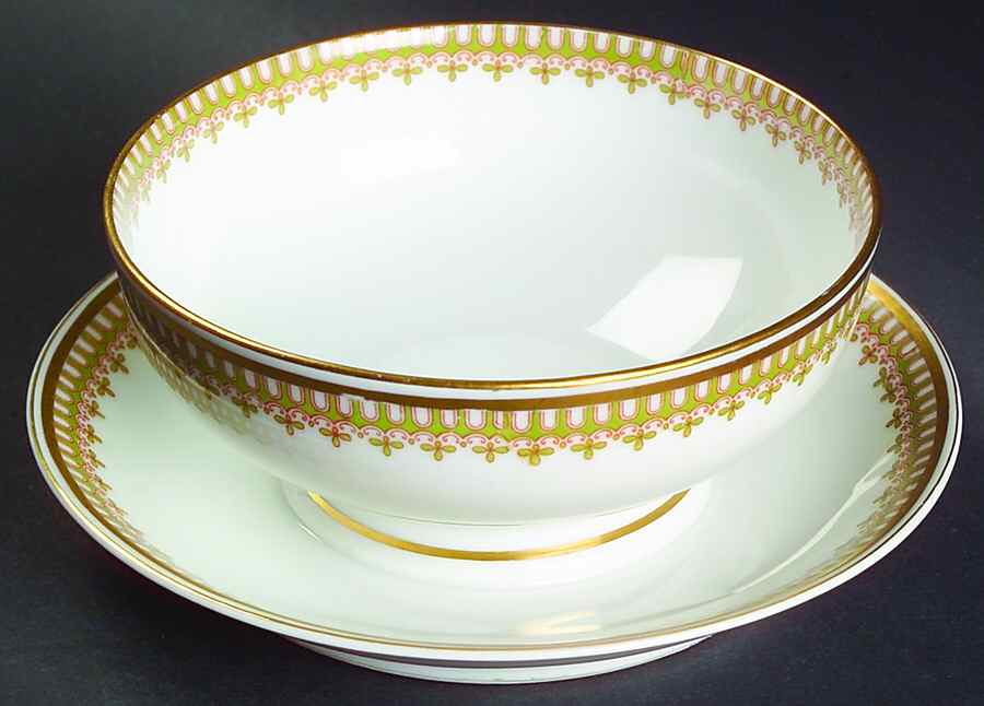 Schleiger 279 Mayonnaise with Attached Underplate by Haviland-1