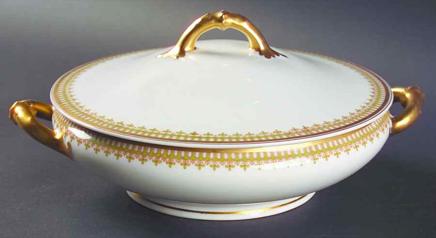 Schleiger 279 Round Covered Vegetable by Haviland-1