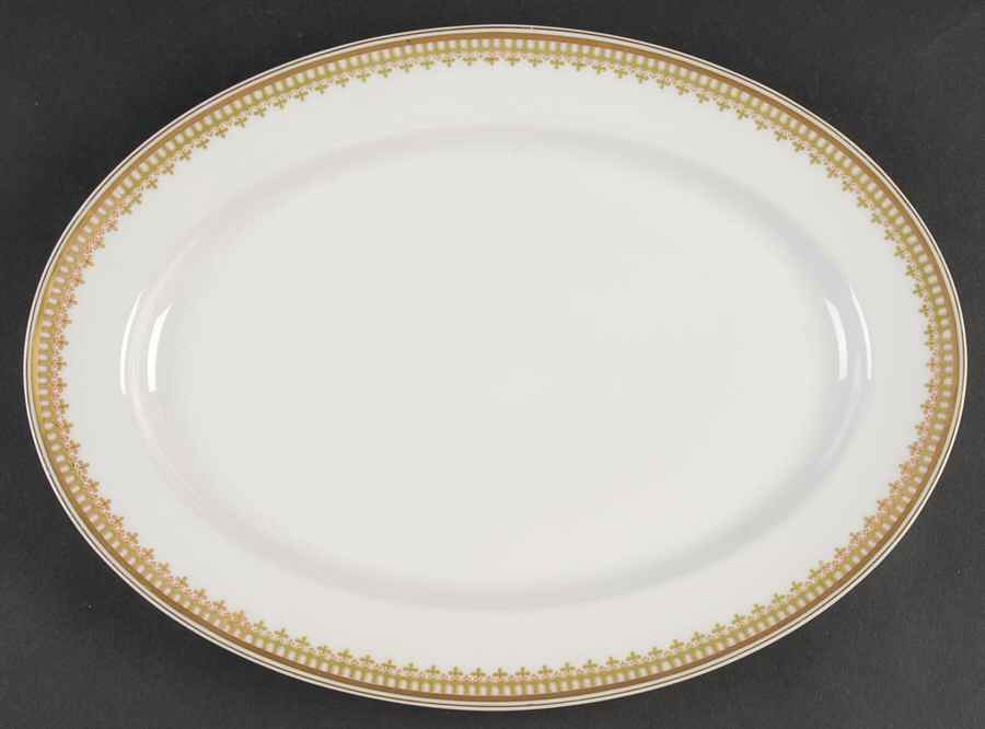 Schleiger 279 13" Oval Serving Platter by Haviland-1