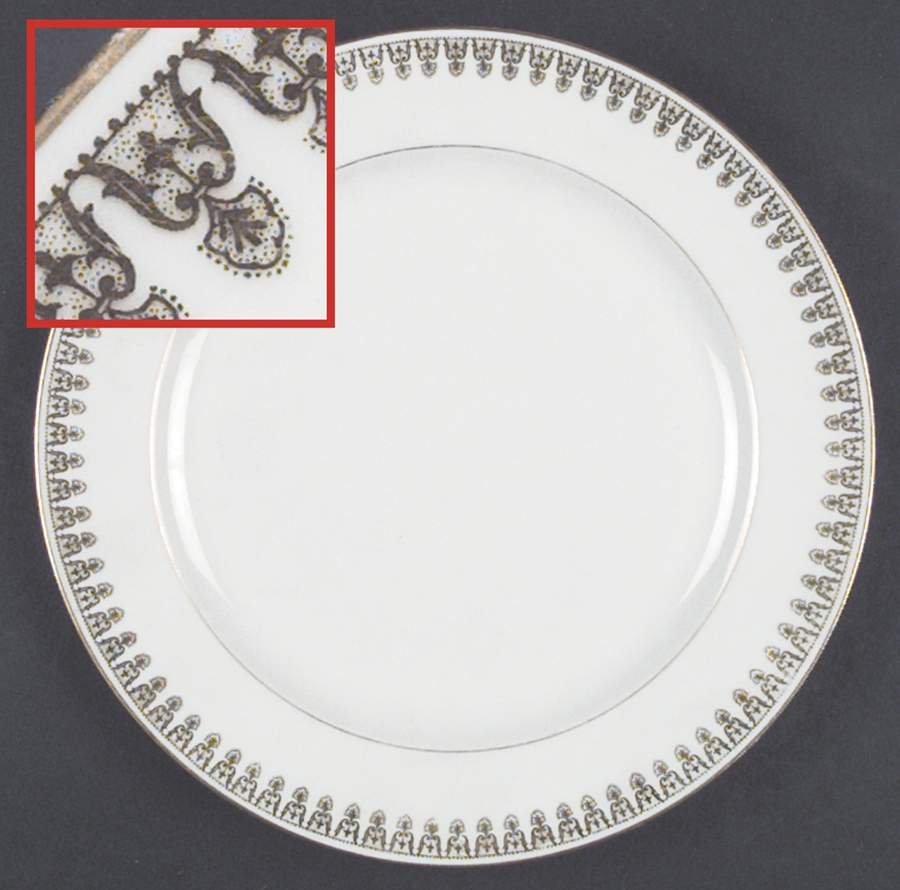 Schleiger 280 Dinner Plate by Haviland-1
