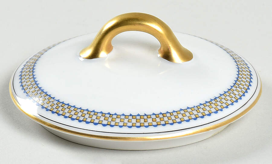 Schleiger 281 Lid for Sugar Bowl by Haviland-1