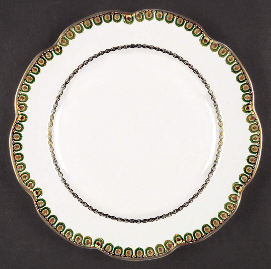 Schleiger 282 Dinner Plate by Haviland-1