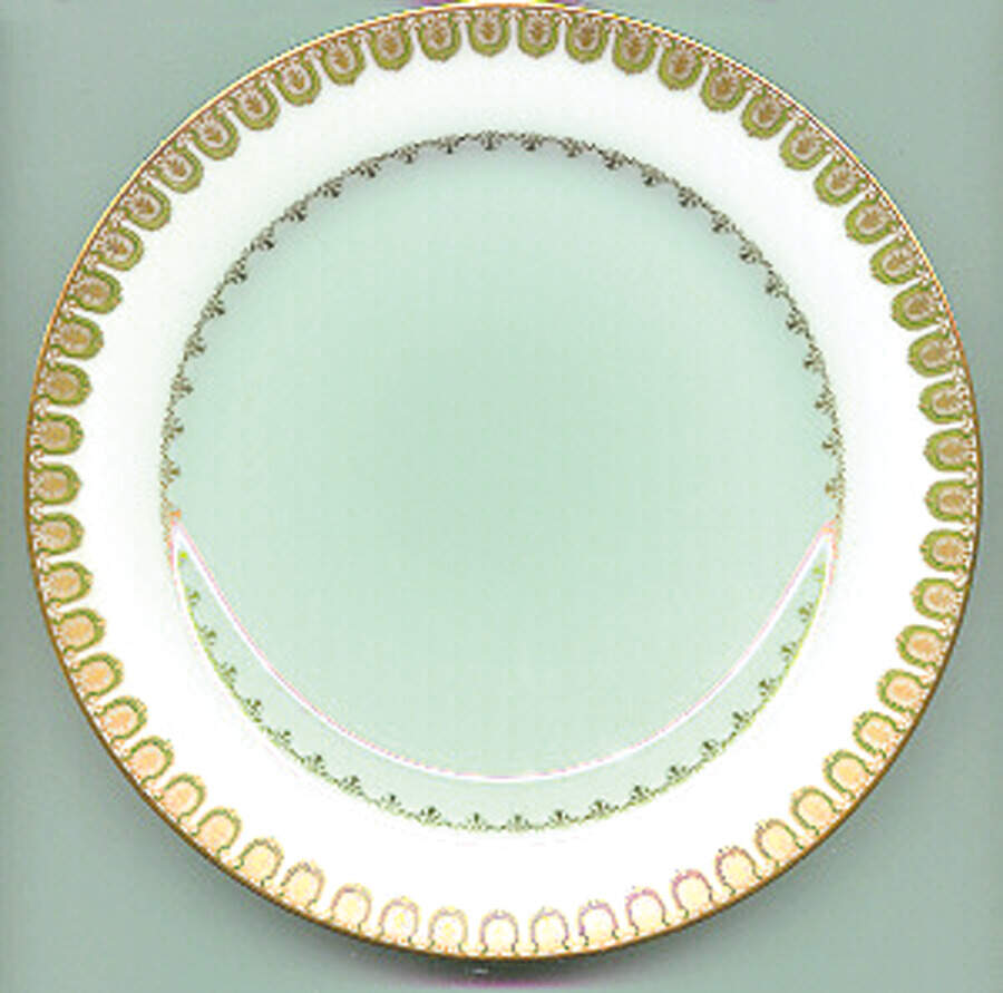 Schleiger 282a Dinner Plate by Haviland-1