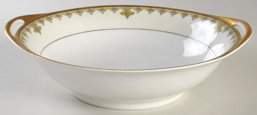 Schleiger 283 9" Round Vegetable Bowl by Haviland-1