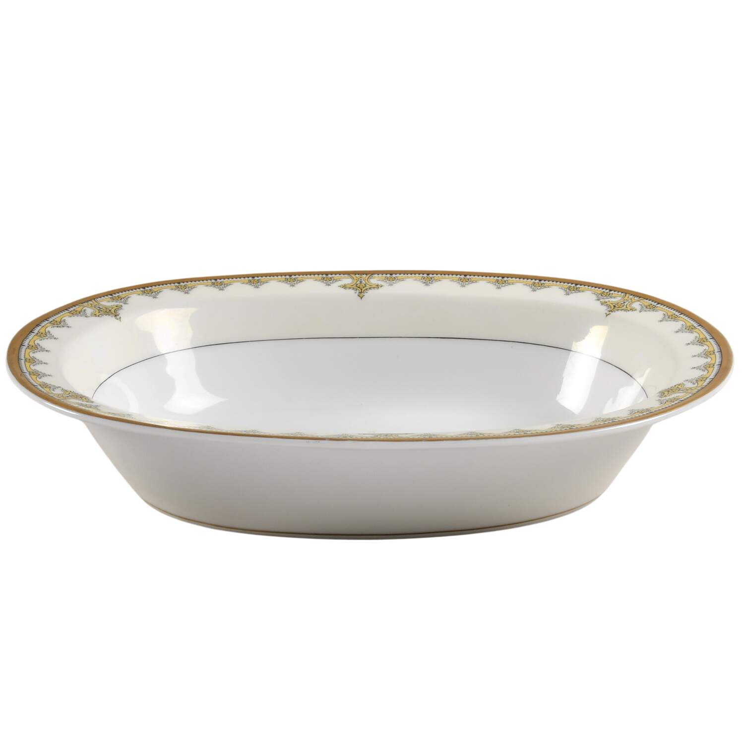 Schleiger 283 10" Oval Vegetable Bowl by Haviland-1