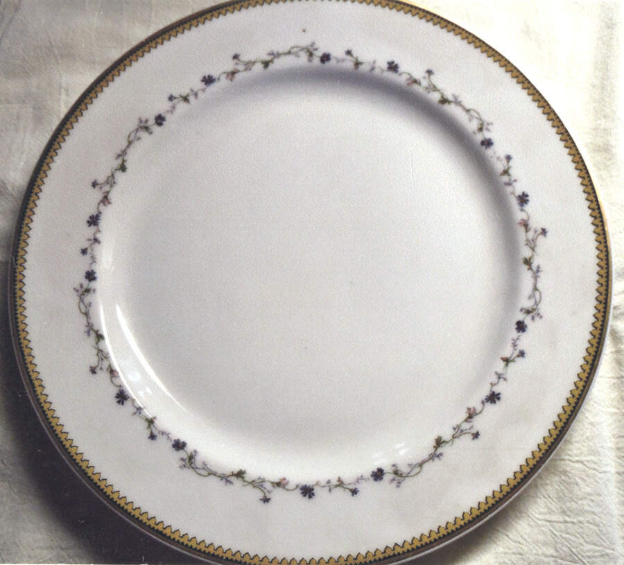 Schleiger 286b Dinner Plate by Haviland-1