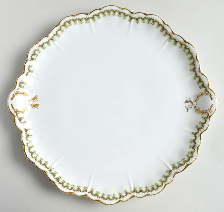 Schleiger 288 12" Chop Plate (Round Platter) by Haviland-1