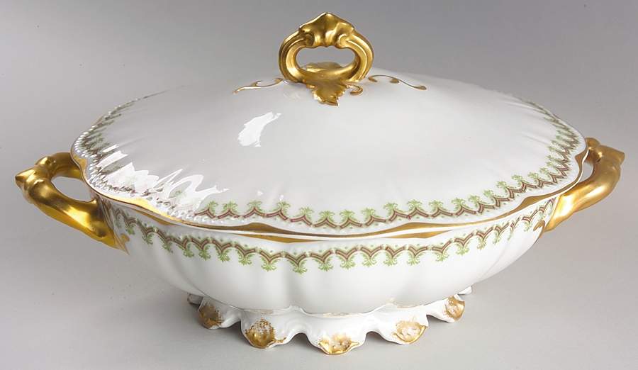 Schleiger 288 Round Covered Vegetable by Haviland-1